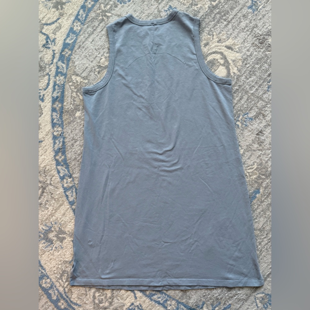 Lululemon Classic-Fit Cotton-Blend Dress Chambray - Picture 6 of 8